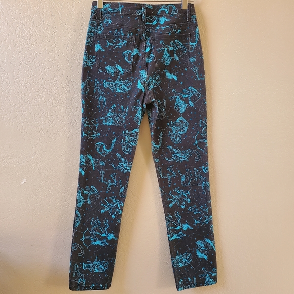Dollskill Horoscopez Galaxies Apart Glow In The Dark Mom Jeans High Wais… - Picture 4 of 16